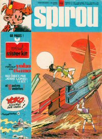 La couverture de SPIROU